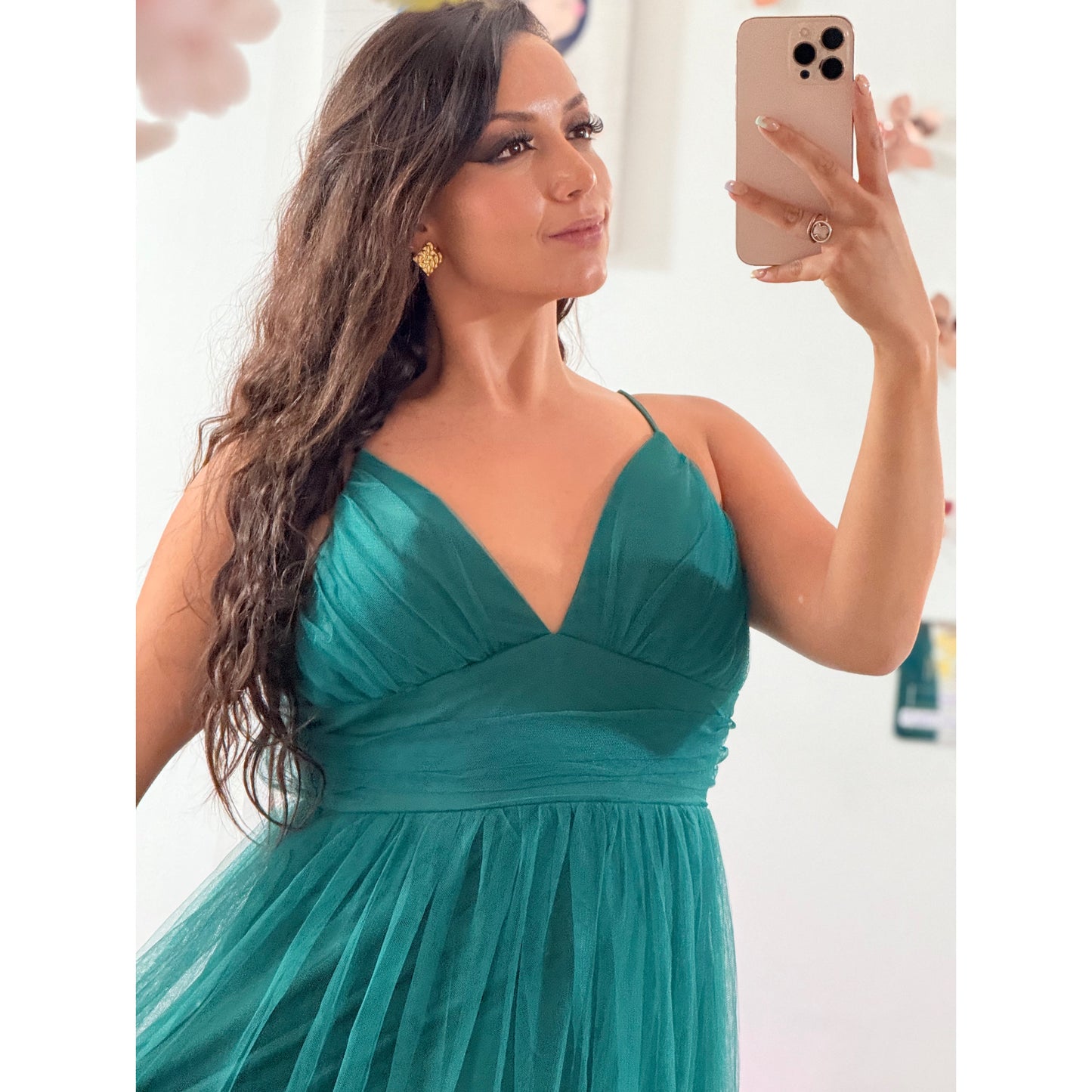 Vestido largo de Tul