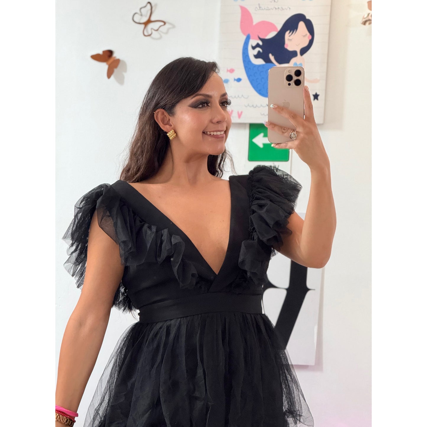 Vestido largo de Tul