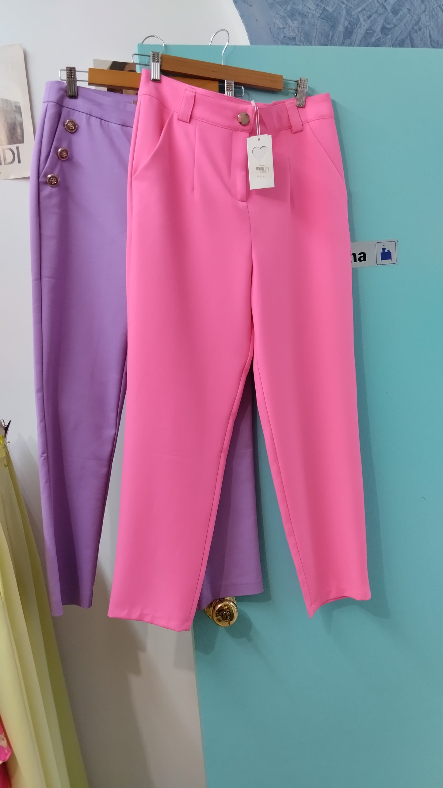 Pantalones de vestir botones