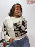 Suéter estampado