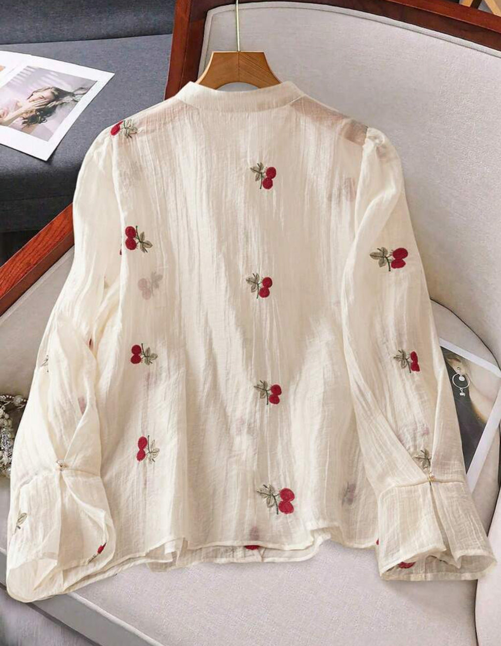 Blusa de Gaza manga larga