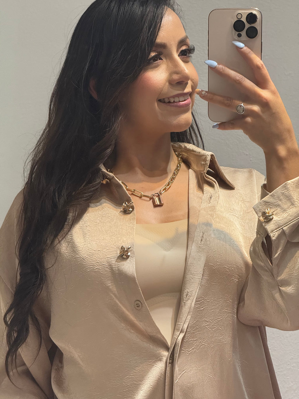 Conjunto de blusa manga larga y pantalón