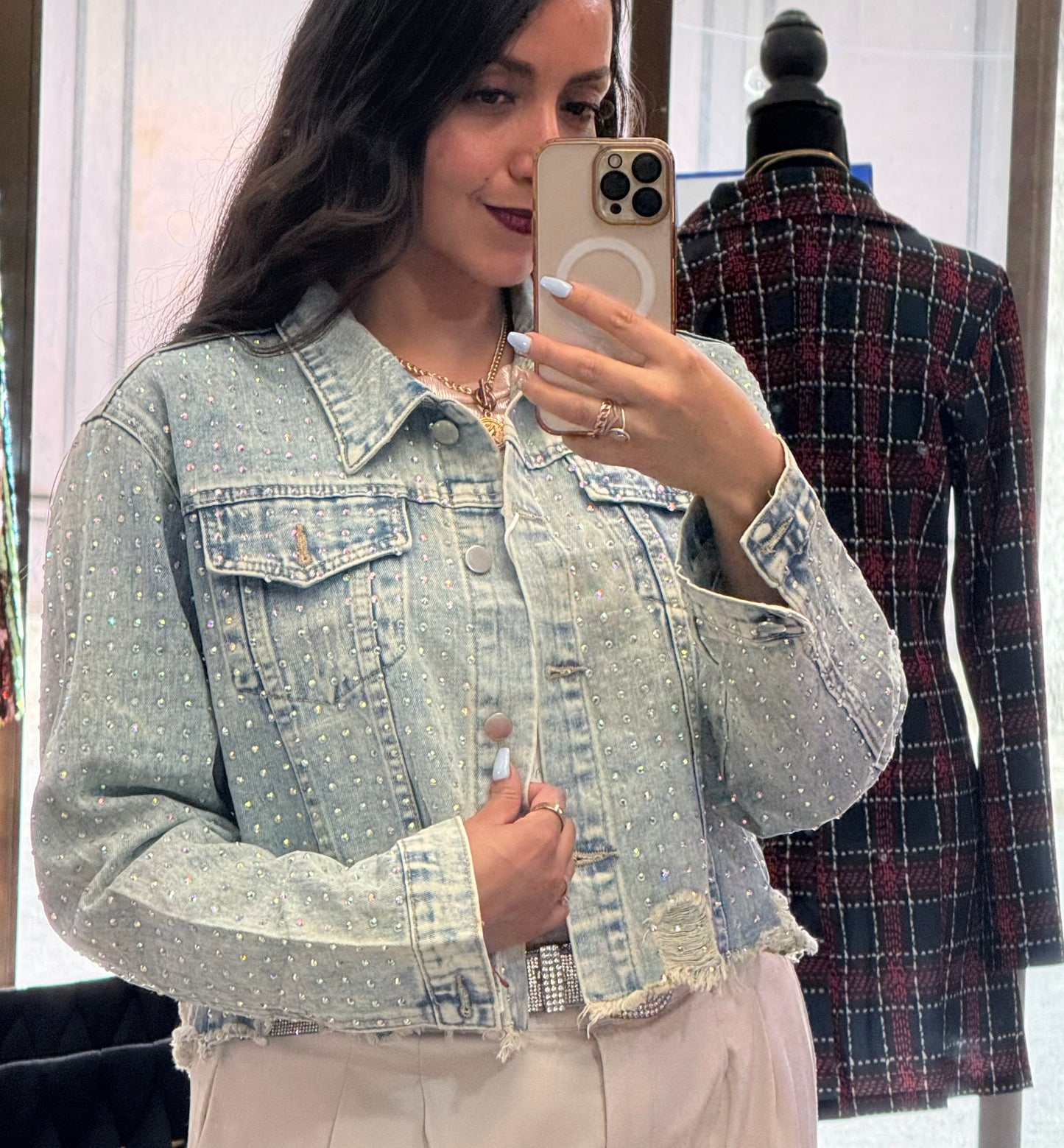 Chamarra de mezclilla