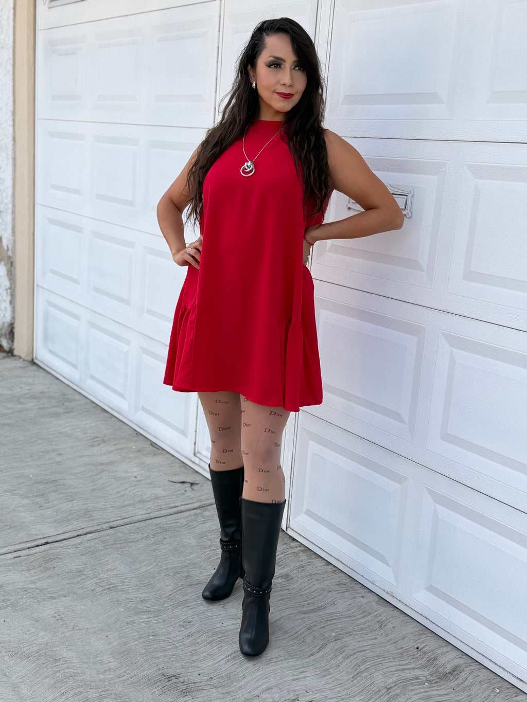 Vestido sin mangas