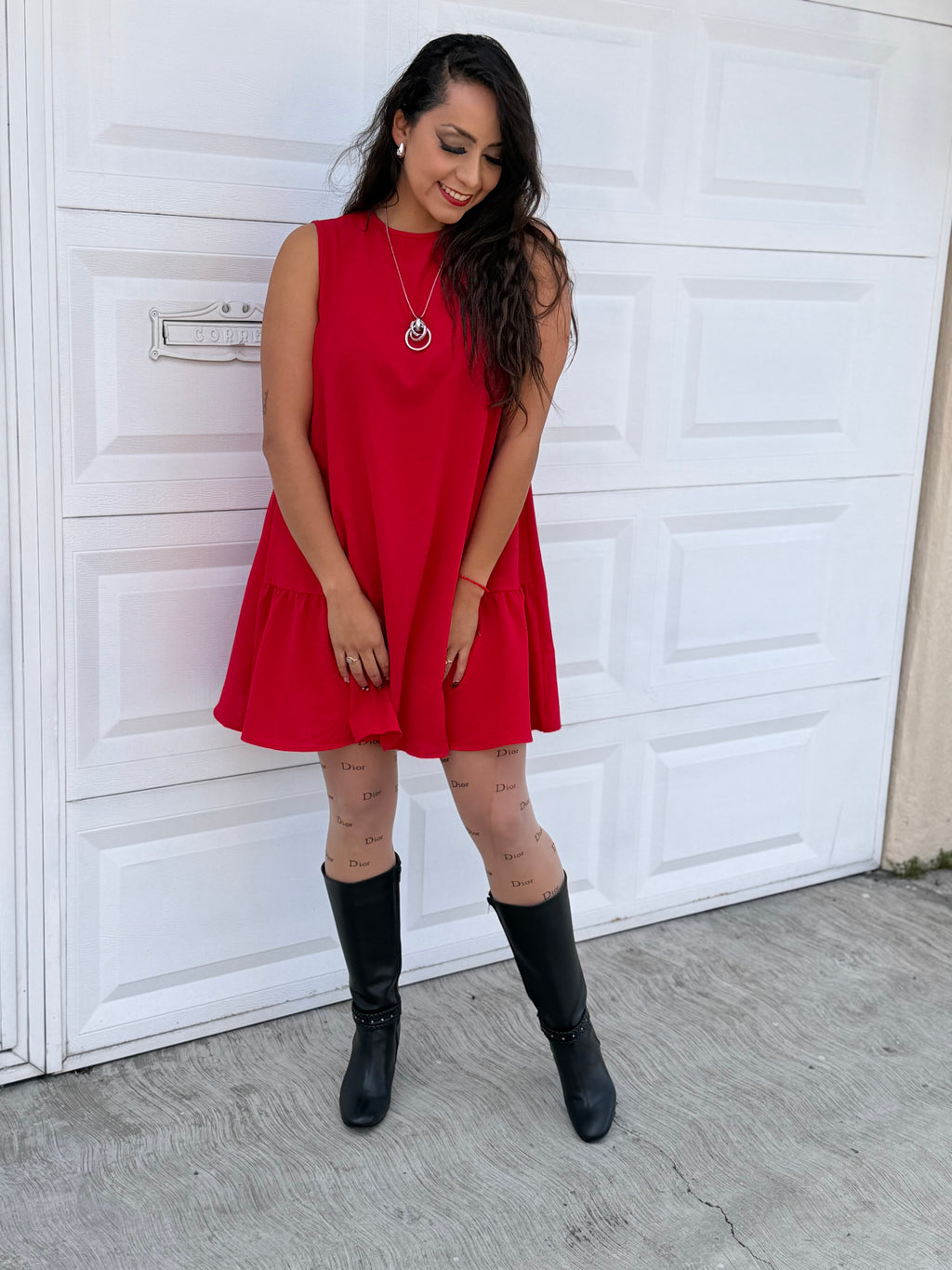 Vestido sin mangas