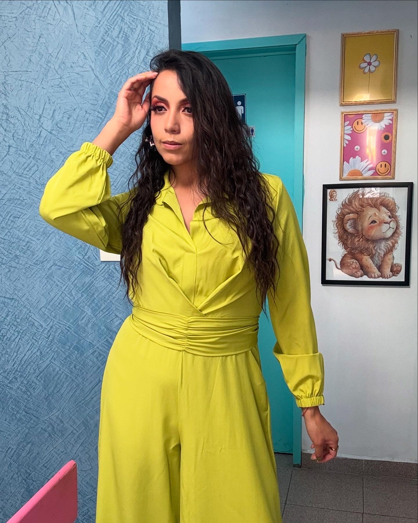 Palazzo verde manga larga corte A