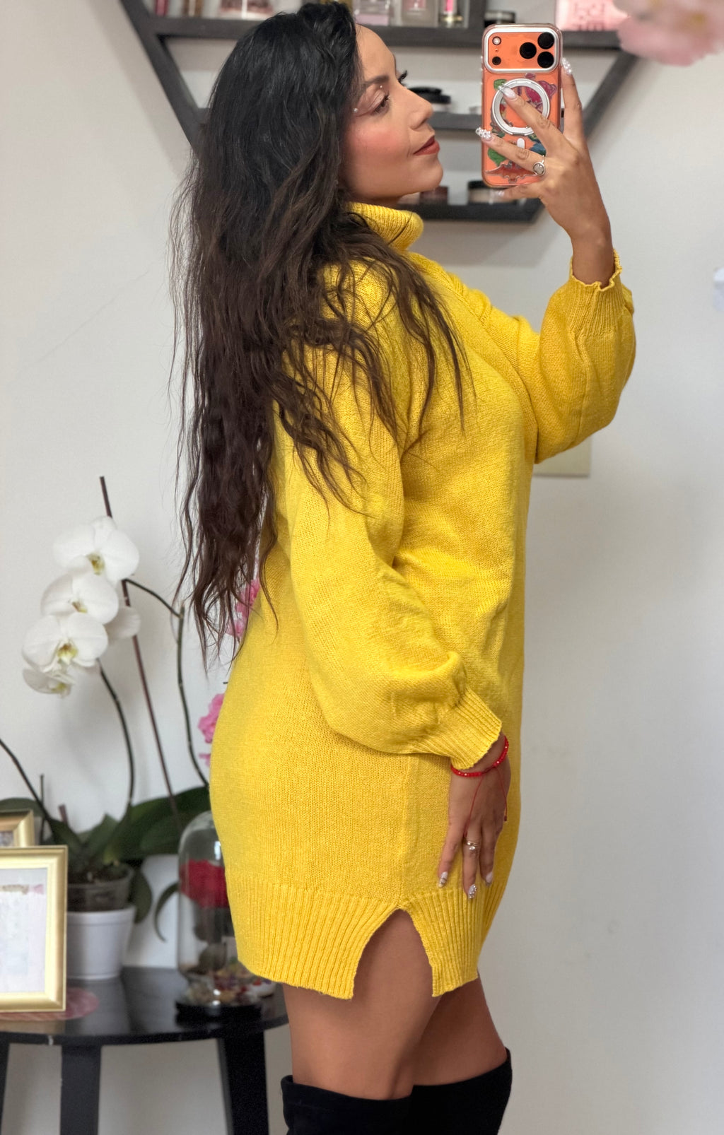 Suéter oversize liso
