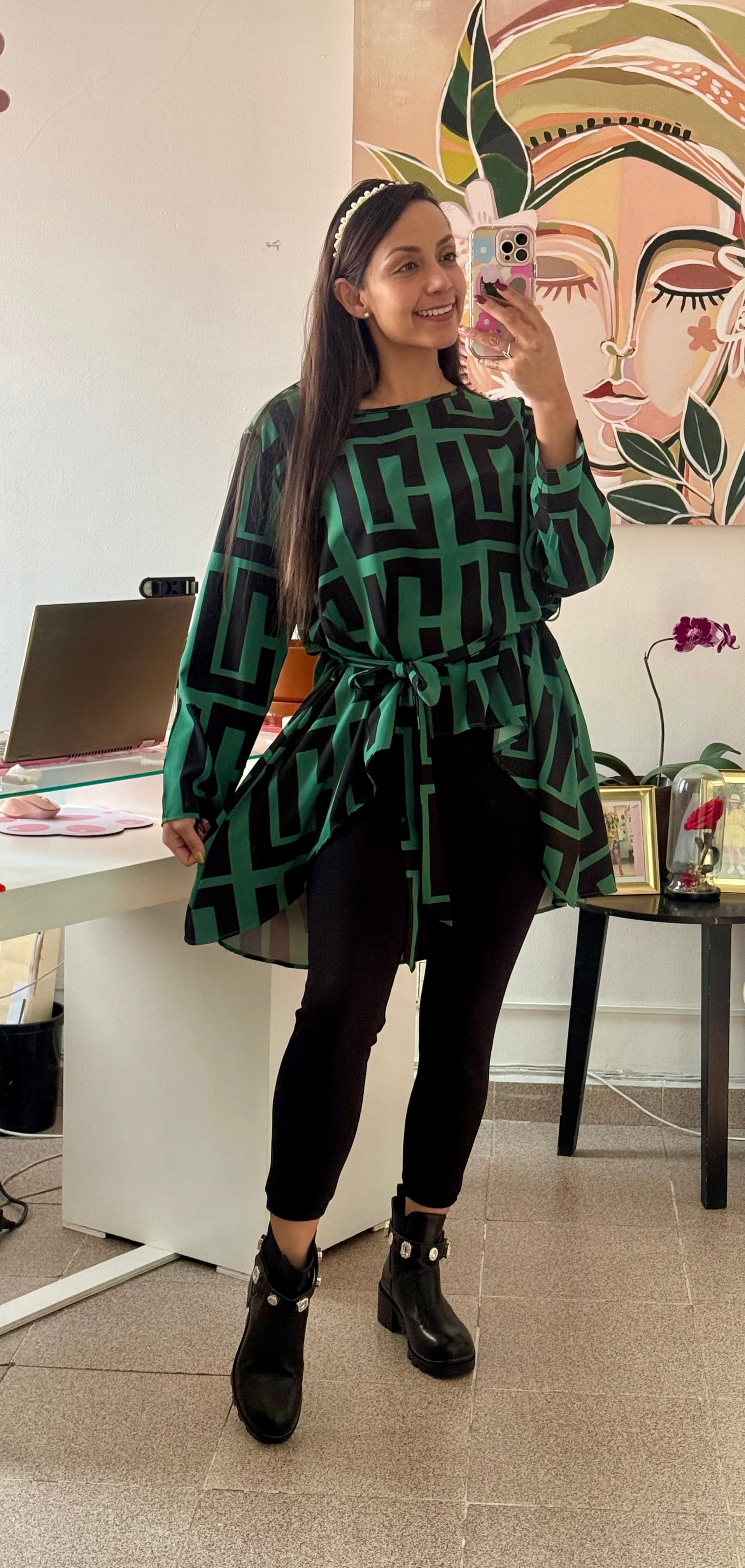 Blusón cola de pato