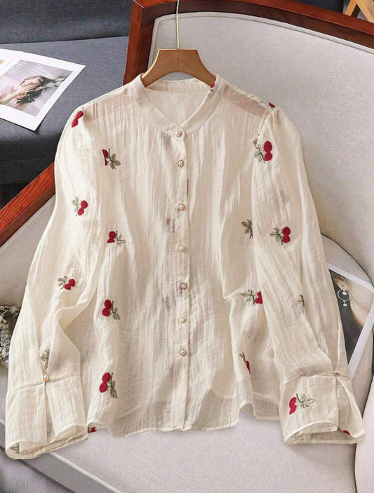 Blusa de Gaza manga larga