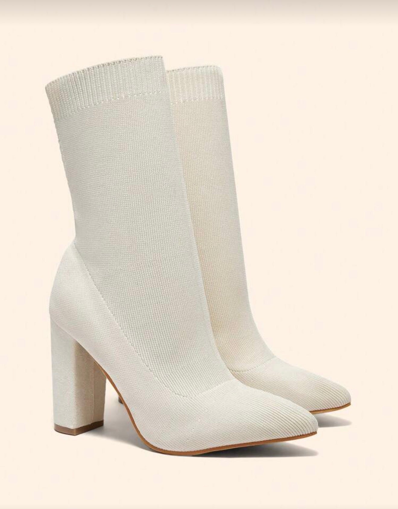 Botines de calcetín de tacón alto 302