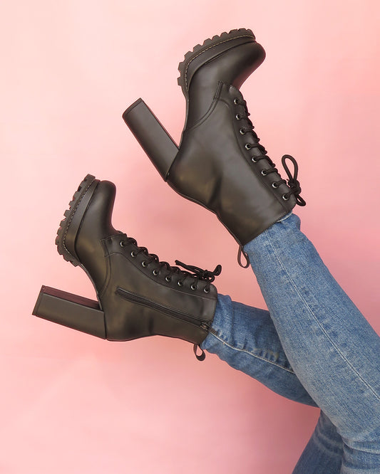 Botines mujer plataforma