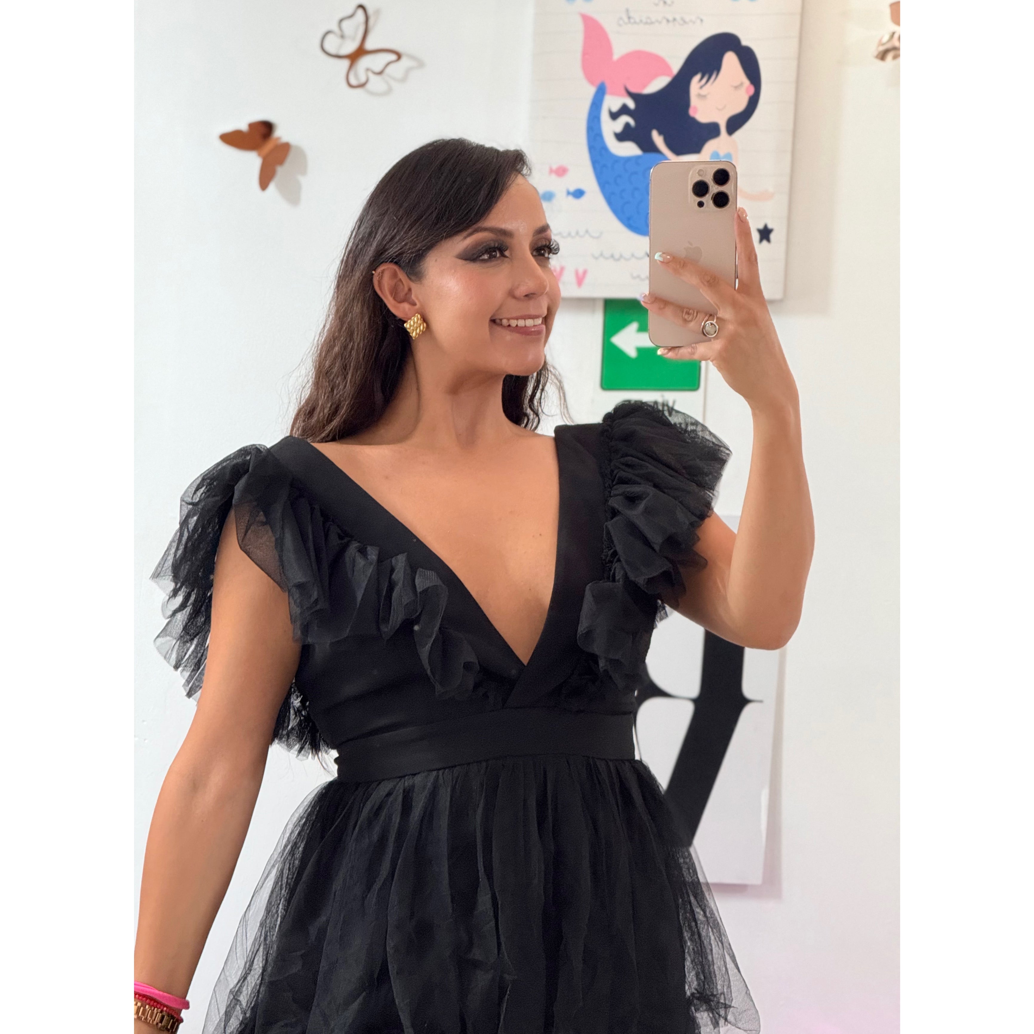 Vestido largo de Tul