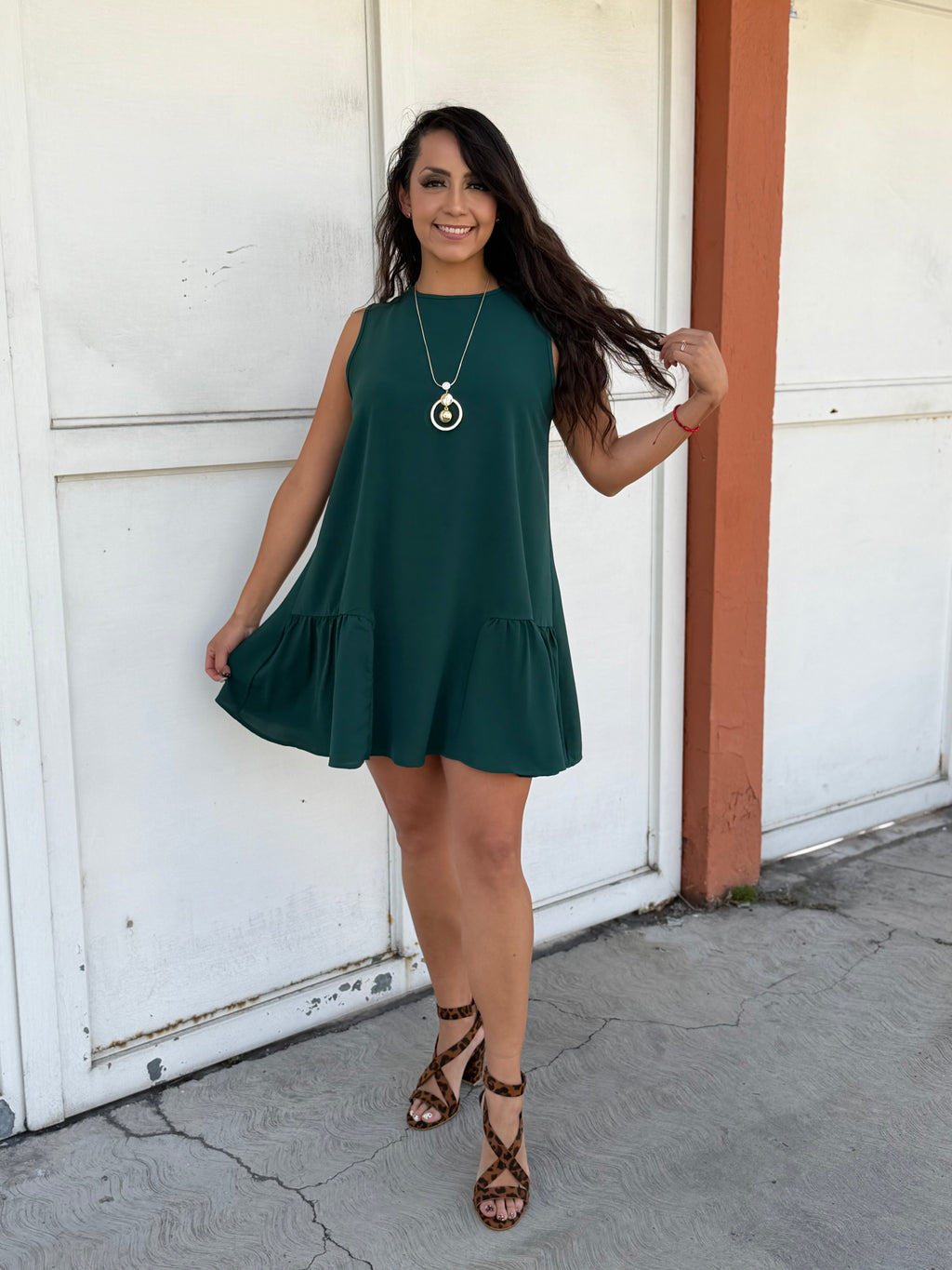 Vestido sin mangas