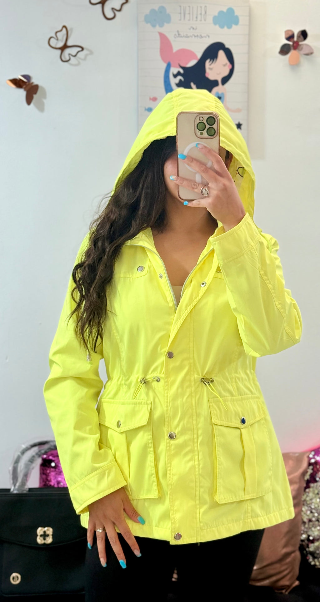 Rompe vientos tipo gabardina