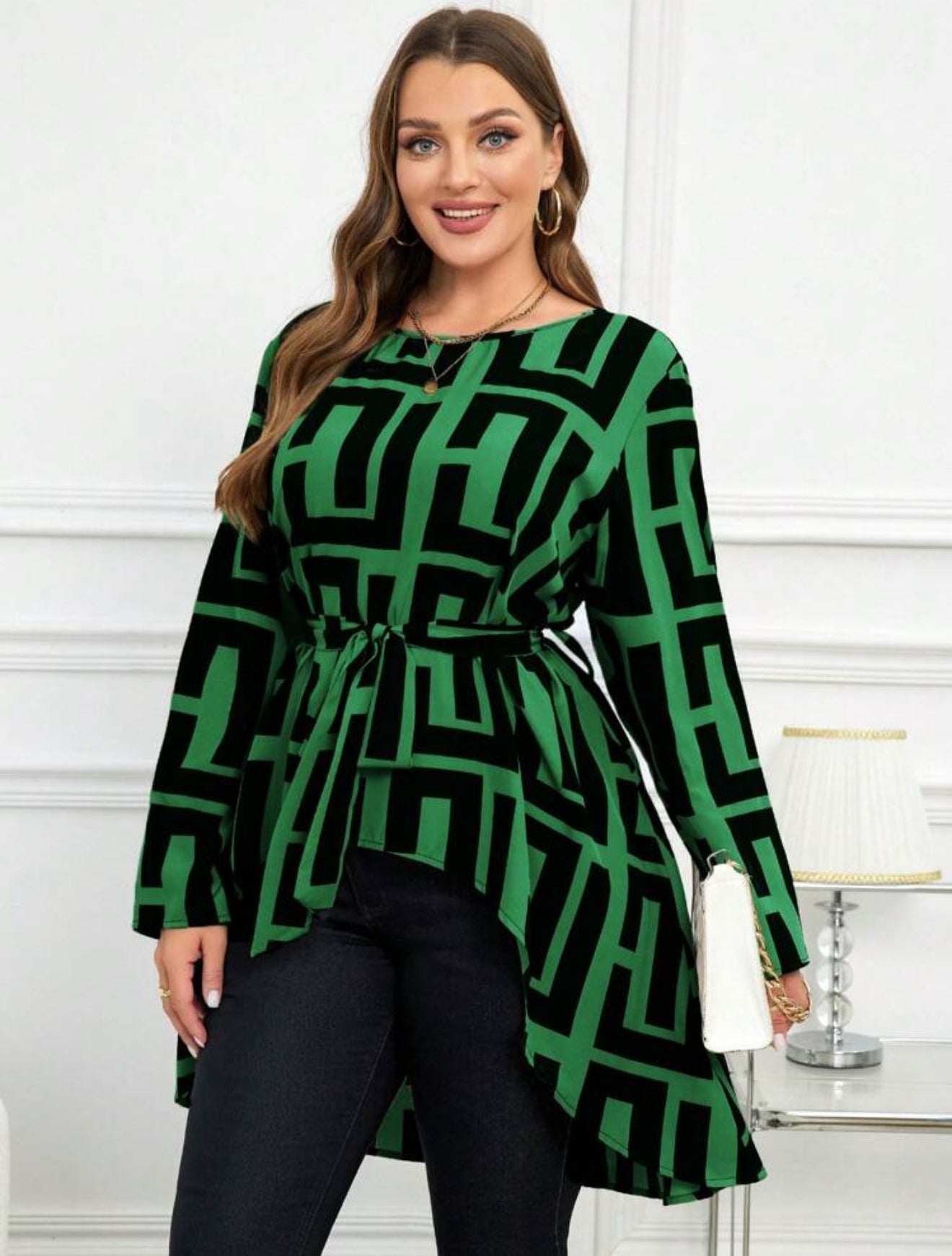 Blusón cola de pato