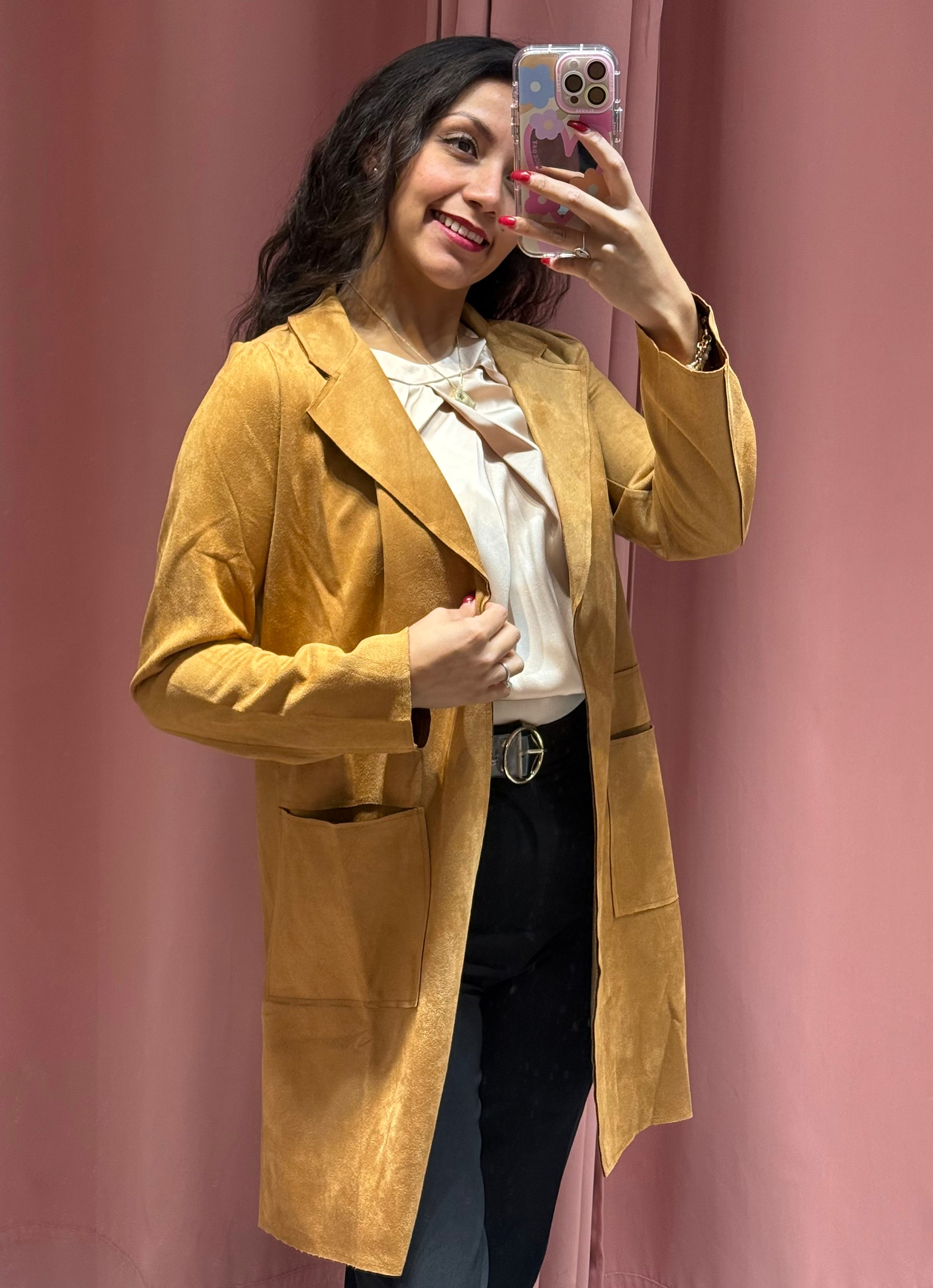 Sueter largo para mujer