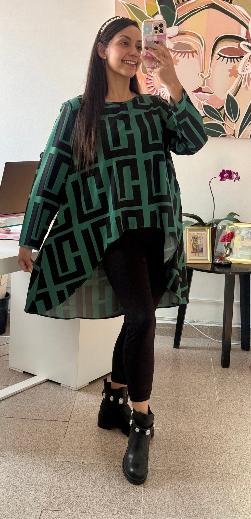 Blusón cola de pato