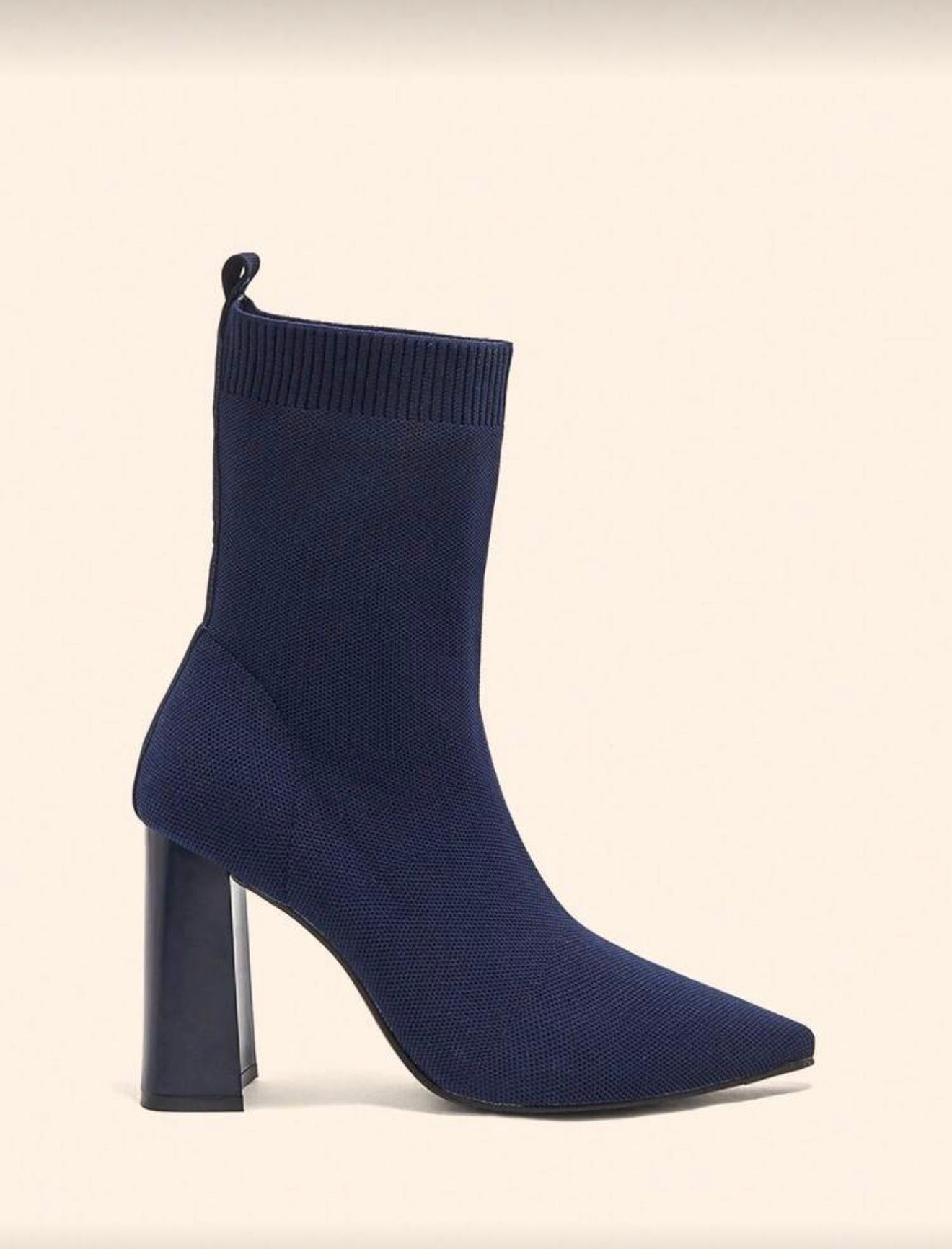 Botines de calcetín de tacón alto 302