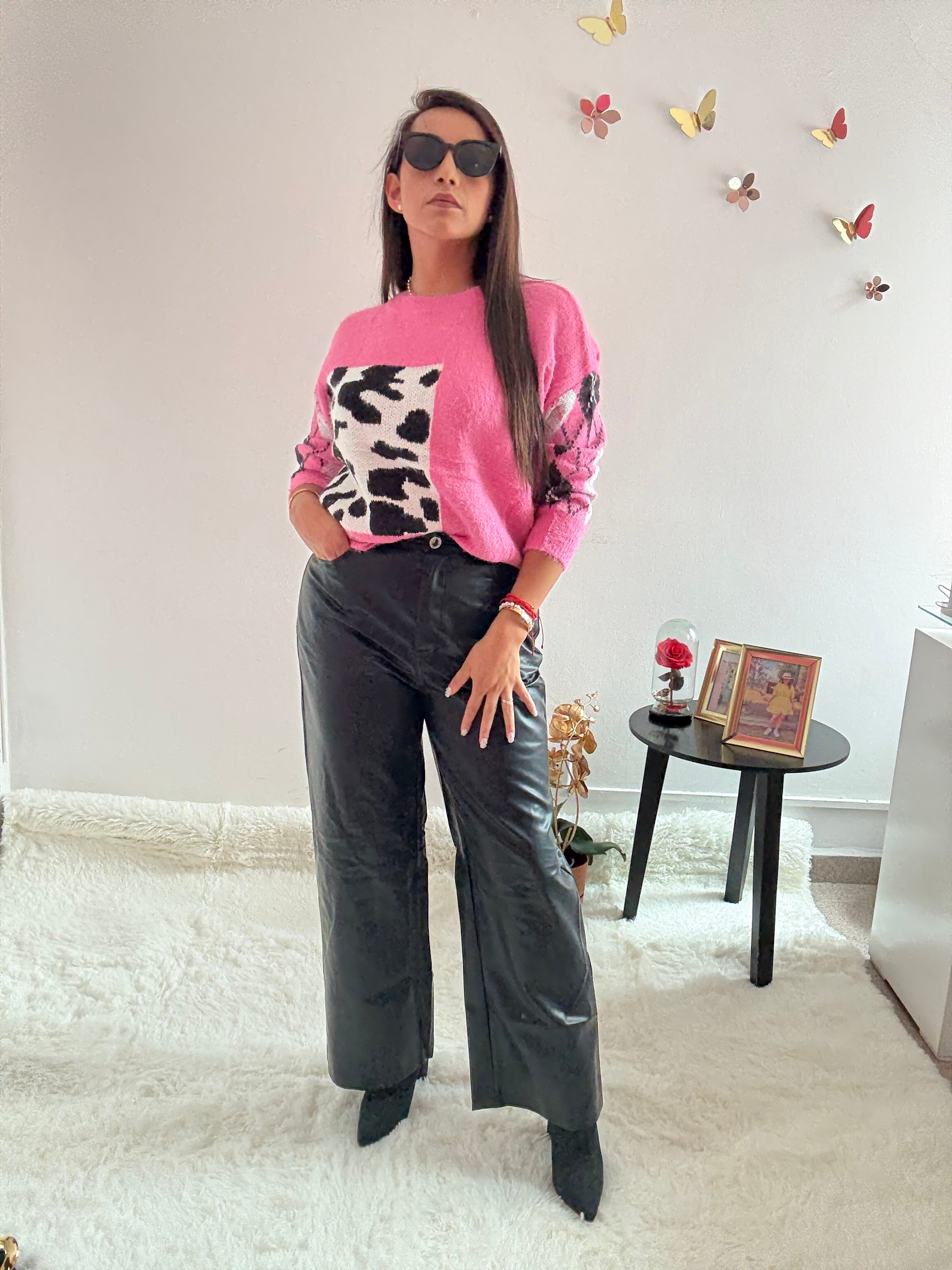 Suéter estampado