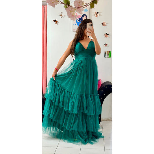 Vestido largo de Tul
