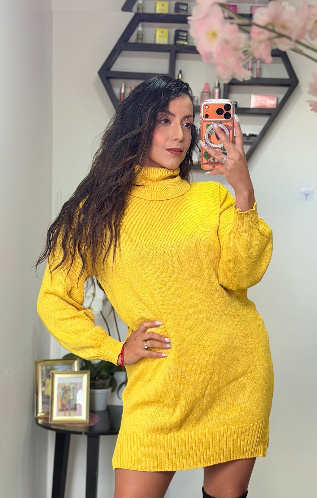 Suéter oversize liso