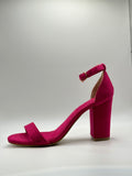 Sandalias terciopelo