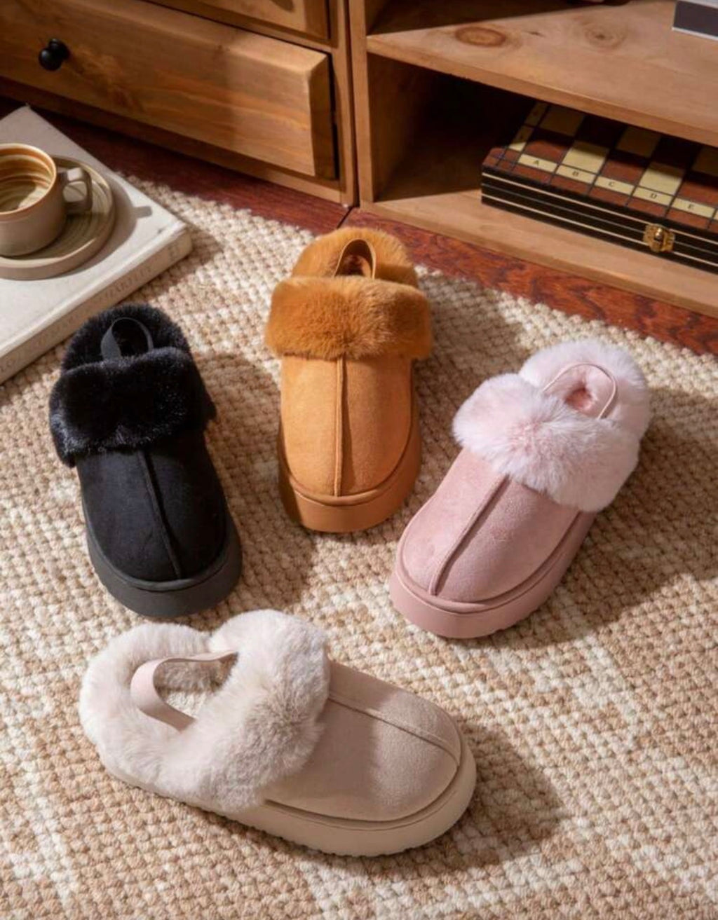 Pantuflas de peluchito