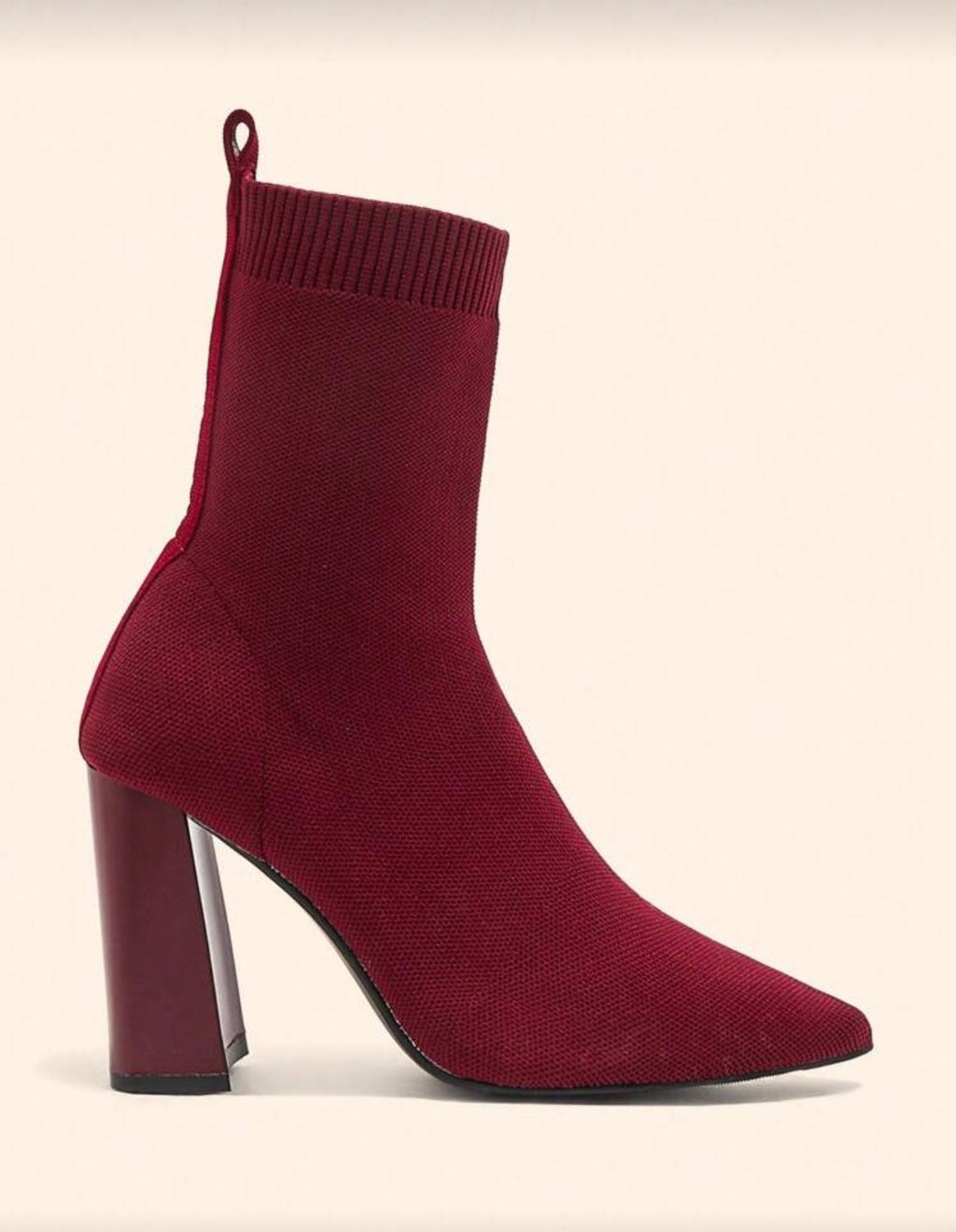 Botines de calcetín de tacón alto 302