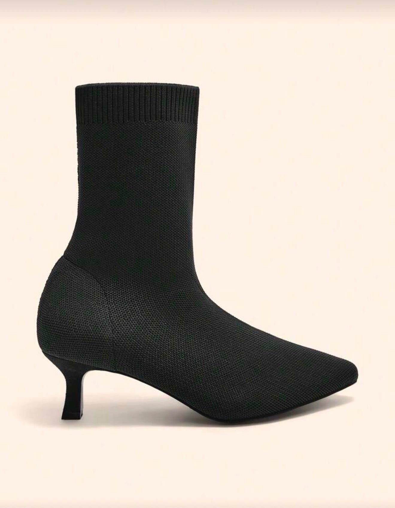 Botines de calcetín 3 cm