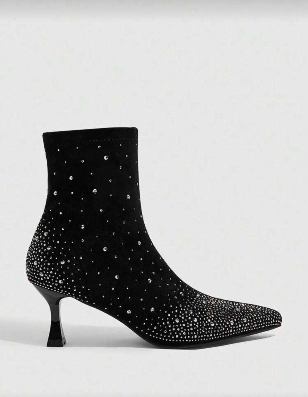 Botines de calcetín con brillos