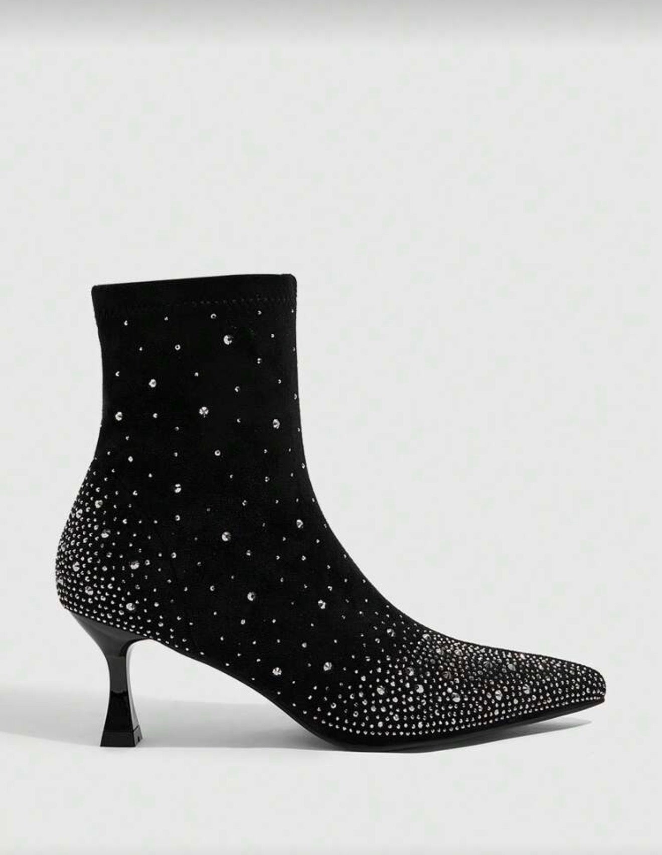 Botines de calcetín con brillos