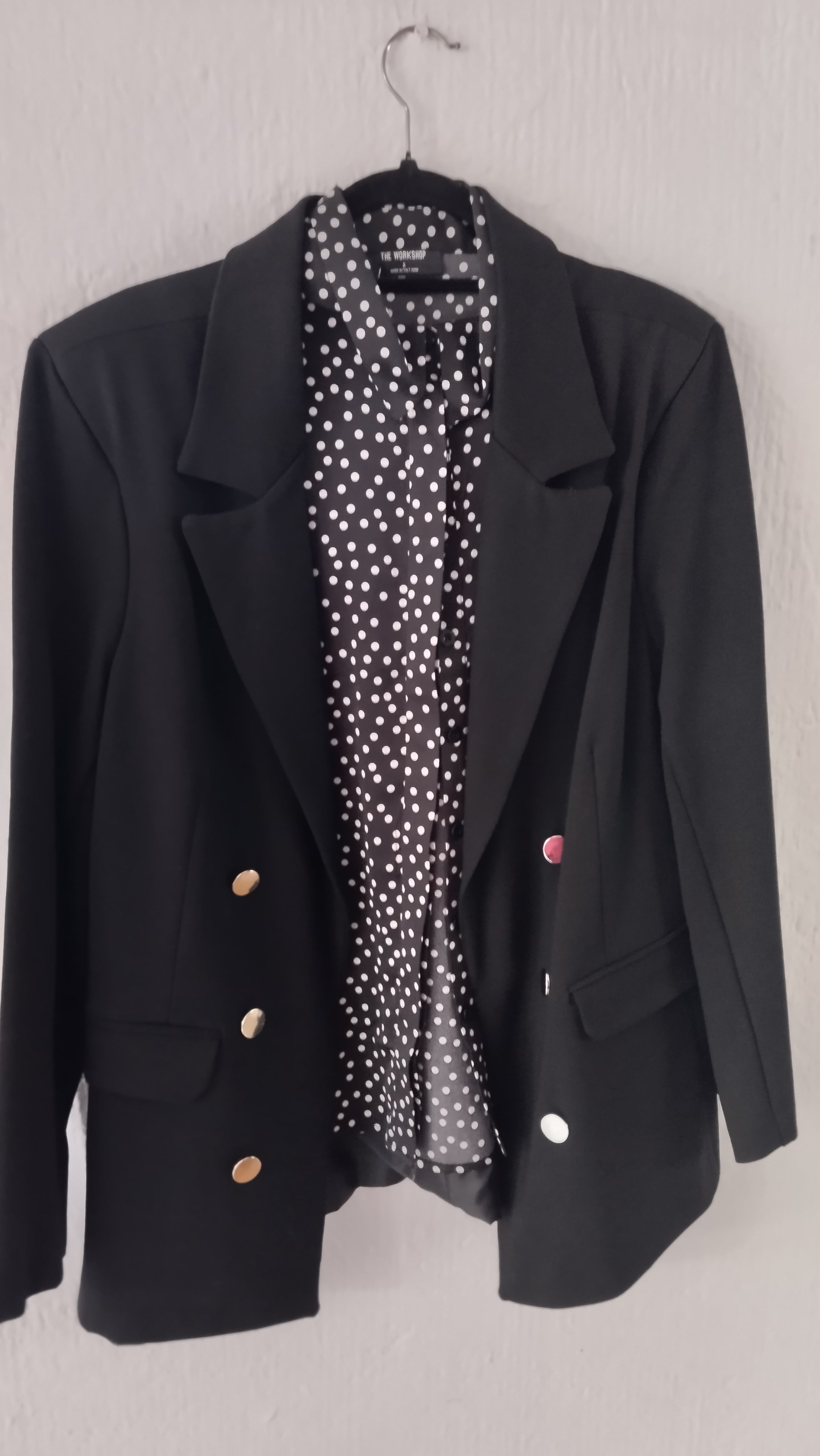 Blazer negro clásico